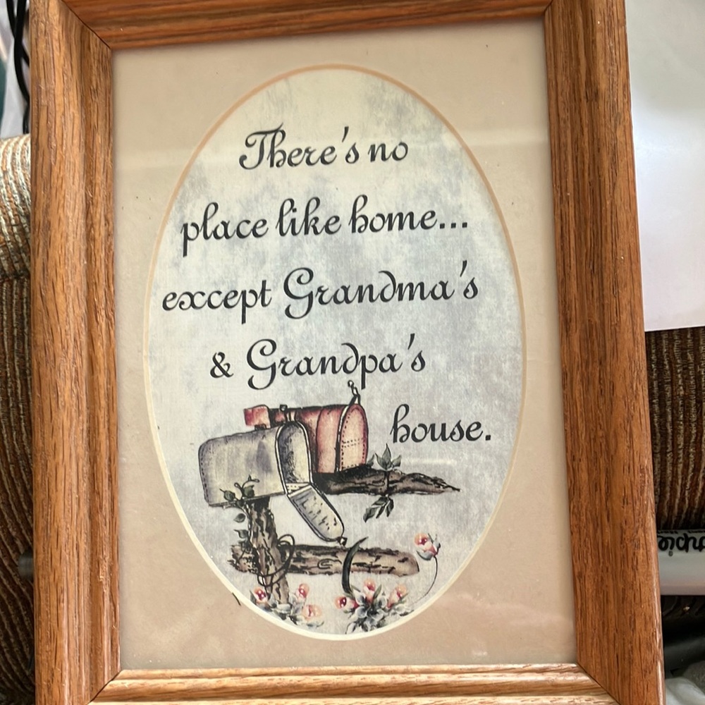 Grandma grandpa plaque